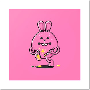 PINK RABBIT Posters and Art